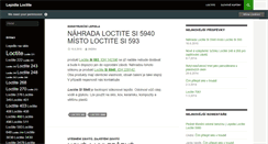 Desktop Screenshot of lepidla-loctite.cz